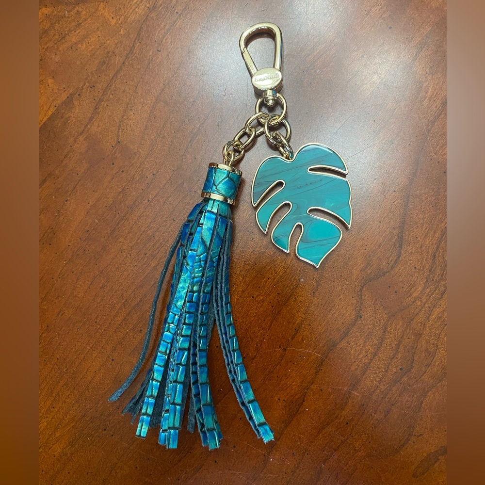 🔥BRAHMIM🔥PalmLeaf Tassel in PEACOCK Tassel - EUC